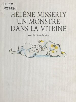 cover image of Un monstre dans la vitrine